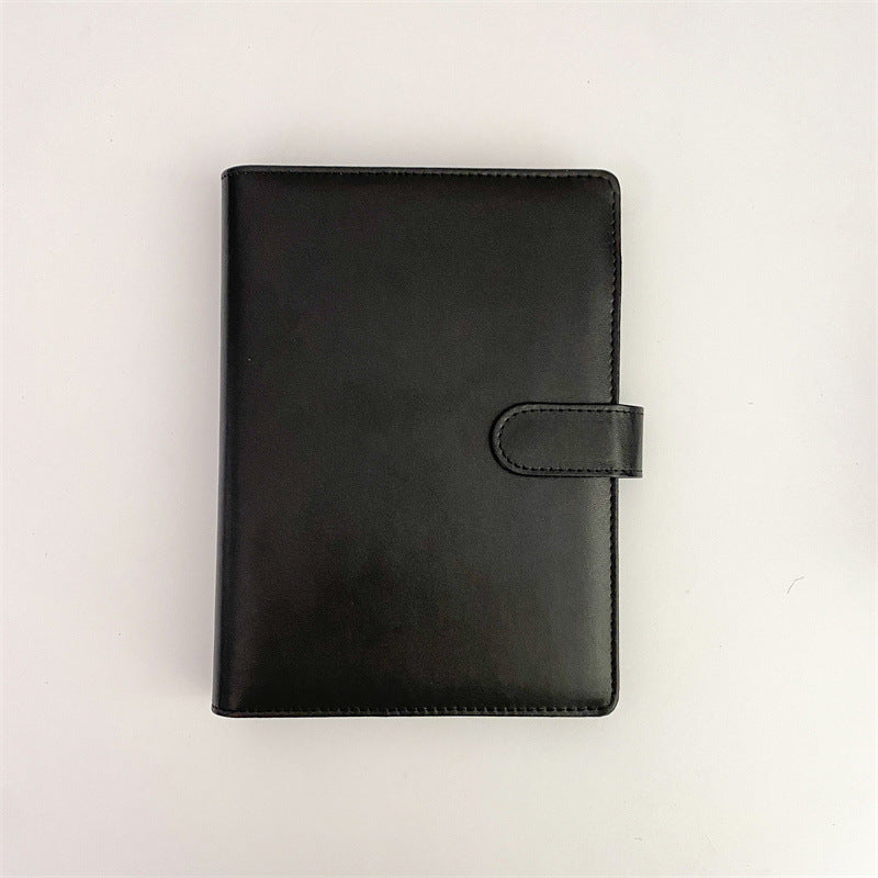 Korean simple small fresh a5 loose-leaf love denim album book 3-hole notebook loose-leaf book handbook shell
