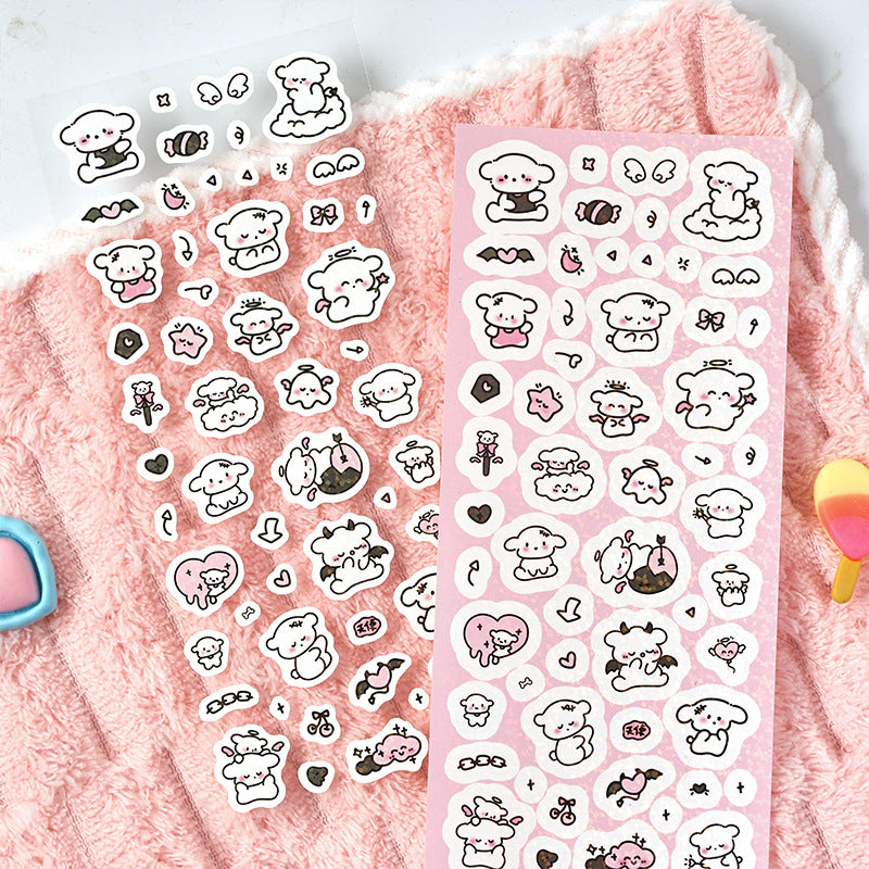 Dream Paradise Cartoon Sticker Hand Account Sticker, Cross-border Film Cutting Children's Sticker Hand Account Sticker Sticker