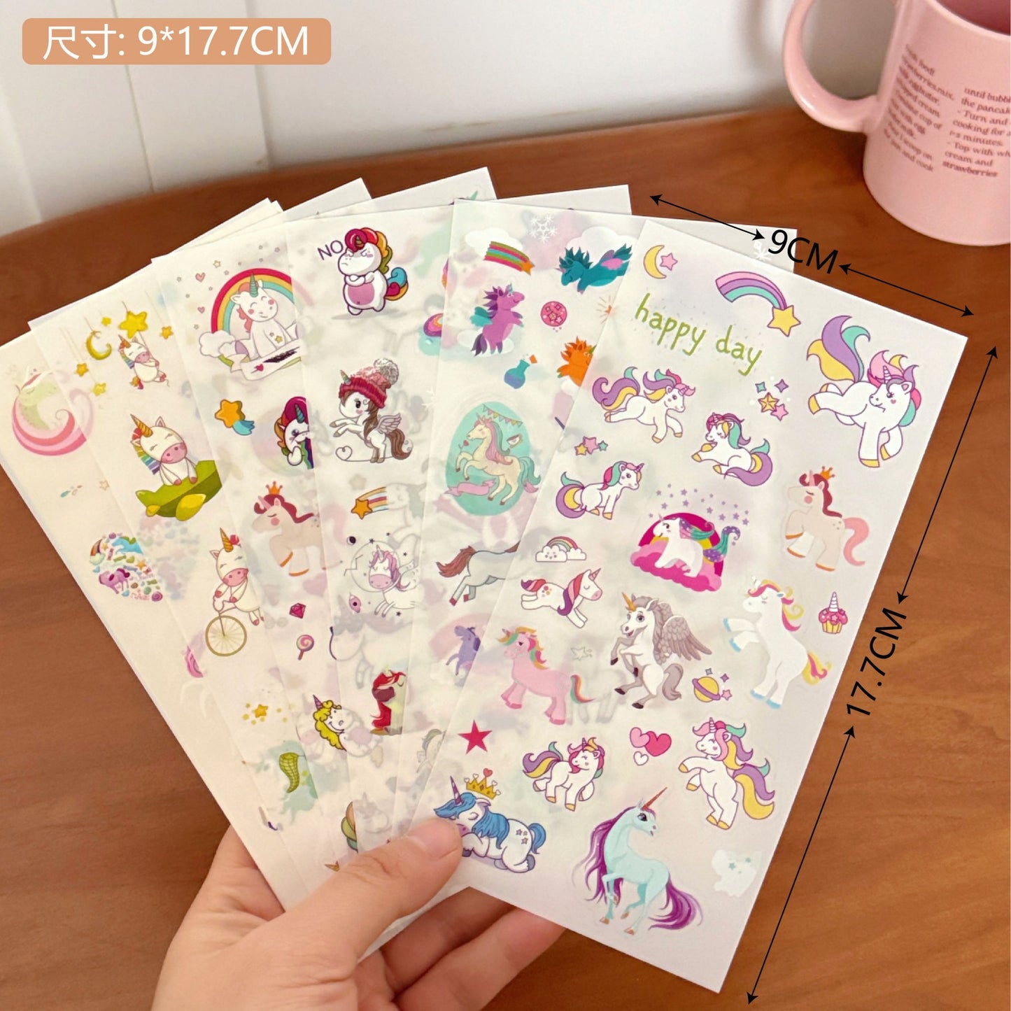 Korean ins creative stickers goo card sticker children goo plate handbook DIY sticker cute material sticker wholesale