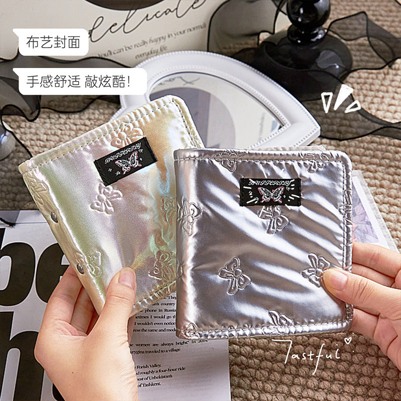 A Gongge Colorful Butterfly Card Album New High-value Mini Album Star Chasing Aidou 3-inch Polaroid Storage Album