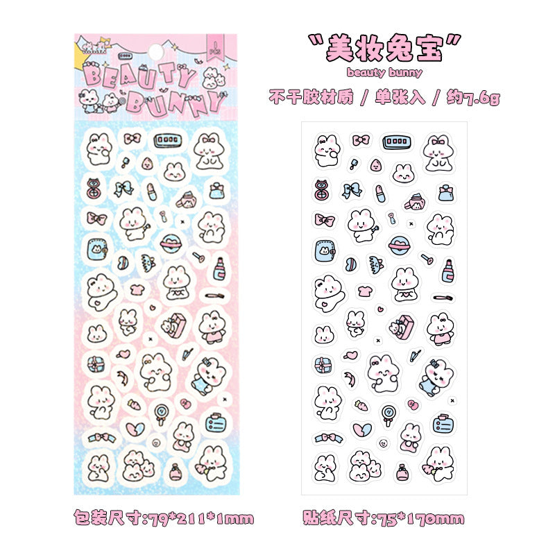 Dream Paradise Cartoon Sticker Hand Account Sticker, Cross-border Film Cutting Children's Sticker Hand Account Sticker Sticker