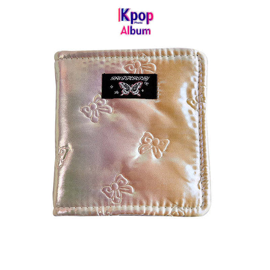 A Gongge Colorful Butterfly Card Album New High-value Mini Album Star Chasing Aidou 3-inch Polaroid Storage Album