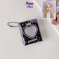 2-Inch cartoon big head sticker mini album, star chasing girl ID photo, palace grid card album, love hollow storage album