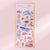 Korean ins unicorn crystal Epoxy sticker creative bronzing hand account decorative sticker student diary DIY sticker