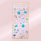 Korean ins unicorn crystal Epoxy sticker creative bronzing hand account decorative sticker student diary DIY sticker