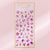Korean ins unicorn crystal Epoxy sticker creative bronzing hand account decorative sticker student diary DIY sticker