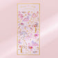 Korean ins unicorn crystal Epoxy sticker creative bronzing hand account decorative sticker student diary DIY sticker
