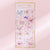 Korean ins unicorn crystal Epoxy sticker creative bronzing hand account decorative sticker student diary DIY sticker