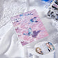 4 Ring Binder 3 Inch Binder Summer Special-Water Butterfly Kpop Photocard Binder