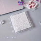 High-value ins water ripple card album, a palace grid of 3 inches, photo album, mini acrylic love bean small card storage album