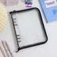A5 Zipper Binder Photocard Holder Kpop Idol Photo Album DIY Journal Dairy Picture Collect Book School Stationery Supplies