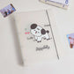 Korean A4 frosted loose-leaf photo album with 25 Premium Photocard Sleeves 9 grid Polaroid storage book Student girls three inch star card book