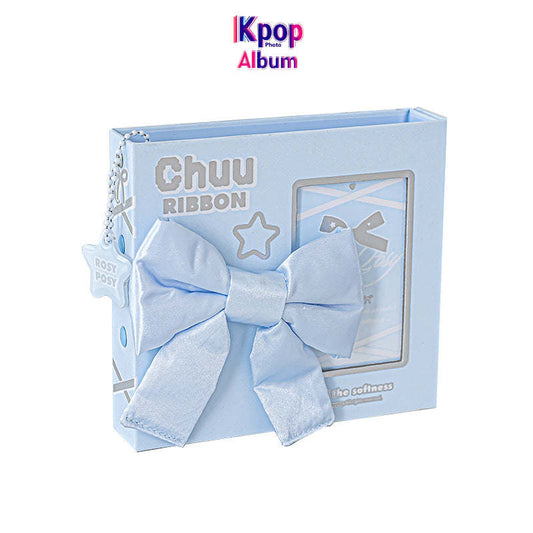 Forged Bowknot Series Mini Card Book Three-dimensional Bow One Grid Double-sided Card Book
