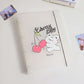 Korean A4 frosted loose-leaf photo album with 25 Premium Photocard Sleeves 9 grid Polaroid storage book Student girls three inch star card book