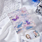 4 Ring Binder 3 Inch Binder Summer Special-Water Butterfly Kpop Photocard Binder