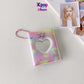2-Inch cartoon big head sticker mini album, star chasing girl ID photo, palace grid card album, love hollow storage album