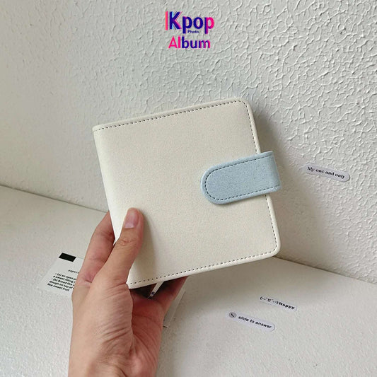 3inches Binder Photocard Holder Korean Idol Photo Album PU Photocards Album Collect Book Para Fotografias 포토카드 용품 Фотоальбом