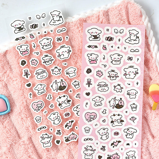 Dream Paradise Cartoon Sticker Hand Account Sticker, Cross-border Film Cutting Children's Sticker Hand Account Sticker Sticker
