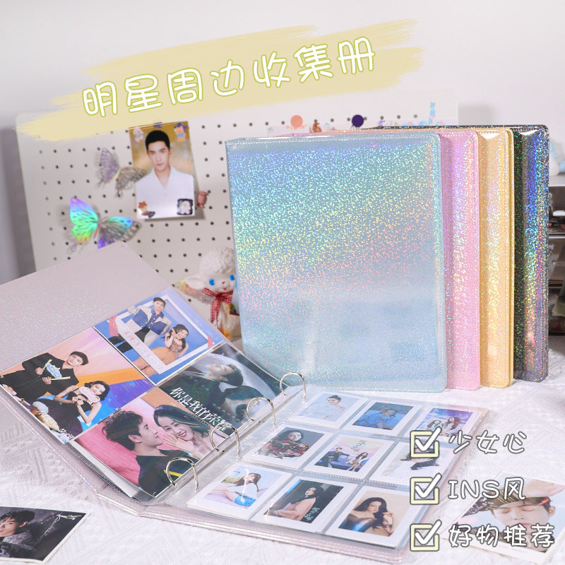 PU Card Binder A4 Postcard Small Card Storage Card Album