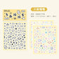 bear series stickers cute cartoon goo ka diy decorative stickers girl hand account stickers wholesale