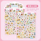 Korean ins creative stickers goo card sticker children goo plate handbook DIY sticker cute material sticker wholesale