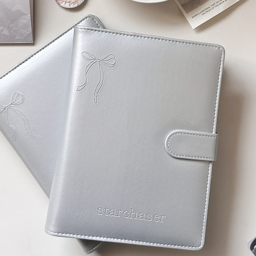 A5 silver butterfly card album, star-chasing Sigong Gepiben small card Polaroid storage album