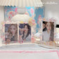 Cat card acrylic photo frame Polaroid photo Idol universal three-inch double card position card card