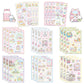 8 Cartoons Spring Travel Graffiti Collage Decorative DIY Mobile Phone Case Tablet Skateboard Waterproof Non-Infringement Sticker