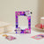 Sweet and cool acrylic three-inch desktop table Korean version of girl love bean small card transparent photo frame display standing card woman