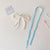 ins Korean version streamer bow bead chain pendant student star chasing card cover pendant ballet style keychain pendant female