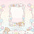 Cat card acrylic photo frame Polaroid photo Idol universal three-inch double card position card card