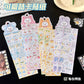 bear series stickers cute cartoon goo ka diy decorative stickers girl hand account stickers wholesale