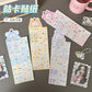bear series stickers cute cartoon goo ka diy decorative stickers girl hand account stickers wholesale