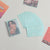 20 silk laser love double-layer card film girl album card protective cover star peripheral Polaroid small card cover