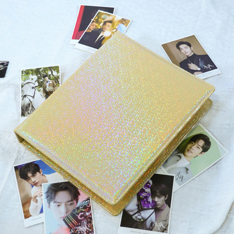 PU Card Binder A4 Postcard Small Card Storage Card Album