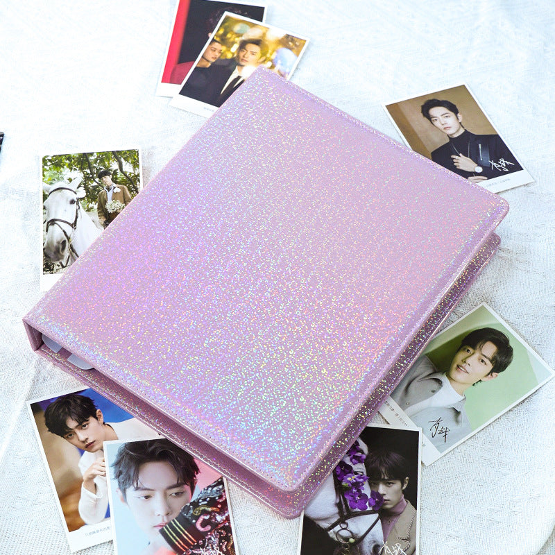 PU Card Binder A4 Postcard Small Card Storage Card Album