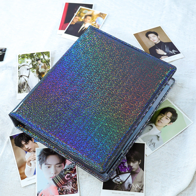 PU Card Binder A4 Postcard Small Card Storage Card Album