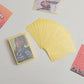 20 silk laser love double-layer card film girl album card protective cover star peripheral Polaroid small card cover