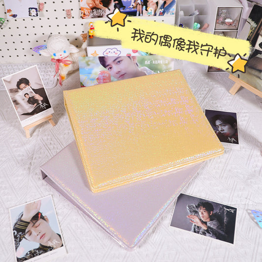 PU Card Binder A4 Postcard Small Card Storage Card Album