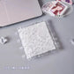 High-value ins water ripple card album, a palace grid of 3 inches, photo album, mini acrylic love bean small card storage album