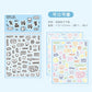 bear series stickers cute cartoon goo ka diy decorative stickers girl hand account stickers wholesale