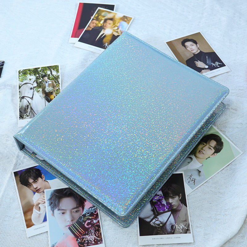 PU Card Binder A4 Postcard Small Card Storage Card Album
