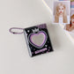 2-Inch cartoon big head sticker mini album, star chasing girl ID photo, palace grid card album, love hollow storage album