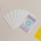 20 silk laser love double-layer card film girl album card protective cover star peripheral Polaroid small card cover