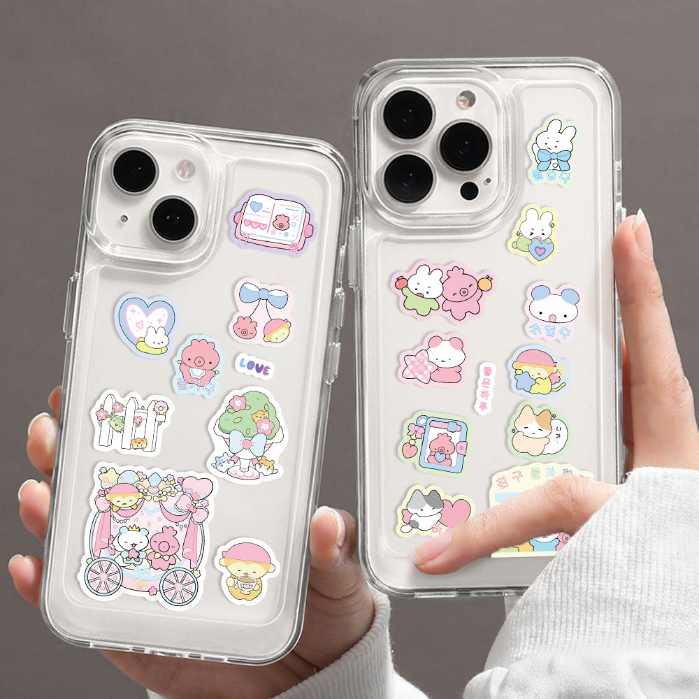 8 Cartoons Spring Travel Graffiti Collage Decorative DIY Mobile Phone Case Tablet Skateboard Waterproof Non-Infringement Sticker