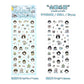 Dream Paradise Cartoon Sticker Hand Account Sticker, Cross-border Film Cutting Children's Sticker Hand Account Sticker Sticker