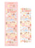 Korean ins same laser bear sticker cute hot silver rabbit sticker DIY decorative material goo card sticker