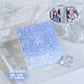 High-value ins water ripple card album, a palace grid of 3 inches, photo album, mini acrylic love bean small card storage album