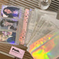 10pcs A6 Laser Binder Photocard Sleeves Kpop Idol Photo Album Binder
