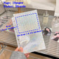 10pcs A6 Laser Binder Photocard Sleeves Kpop Idol Photo Album Binder 10PCS-2grid C6